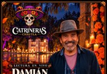 Catrineras Chautla abre seis días seguidos, del 28 de octubre al 2 de noviembre — y Damián Alcázar narra leyendas el 31 Catrineras Chautla abre seis días seguidos, del 28 de octubre al 2 de noviembre — y Damián Alcázar narra leyendas el 31