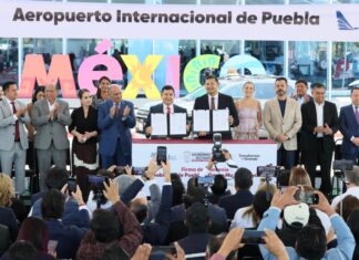 El aeropuerto de Puebla va por 5 millones de pasajeros — más de mil millones de inversión y un vuelo a Chicago en camino El aeropuerto de Puebla va por 5 millones de pasajeros — más de mil millones de inversión y un vuelo a Chicago en camino